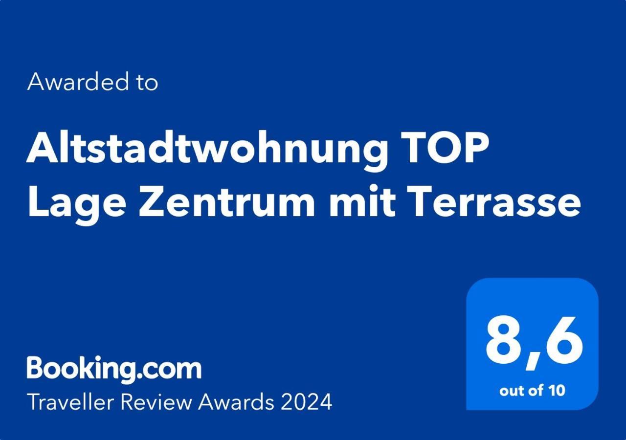 Altstadtwohnung Top Lage Zentrum Mit Terrasse Dresden Luaran gambar